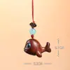 Pingentes de madeira, ornamentos culturais, chaveiros de celular "fique rico logo", chaveiros, pequenos pingentes, artesanato em madeira, pequenos acessórios e itens decorativos
