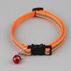 Collar reflectante transfronterizo para mascotas, hebilla de seguridad para cabeza de gato, perro, gato, campana de color, joyería, venta directa de fábrica
