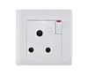 Enchufe de pared con interruptor estándar europeo enchufe con portalámparas estándar británico enchufe de pared estándar británico enchufe multifuncional para el hogar posición de enchufe múltiple