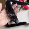 Tiras de Pelo Sintético Imitação de Visom, Acessórios de Vestuário de Pelo Artificial de Alta Densidade, Acabamento de Pelo para Chapéus, Acabamento para Hanfu, Acabamento para Sapatos, Tiras de Pelúcia para Roupas