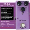 Accesorios para Guitarra Más Vendidos Transfronterizos Procesador de Efectos para Guitarra Eléctrica Delay Digital Distorsión Overdrive Simulación Instrumento
