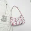 Bolso de Mano Estampado de Mariposas Frescas de Verano 2026 Nuevo Estilo Coreano Pana Bolso de Hombro Único Bolso Cruzado de Moda