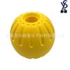 Pelota para Mascotas Juguete Molar para Perro Resistente a Mordidas eva Frisbee Suministros para Mascotas Anillo de Tracción Mordida de Perro Entrenamiento para Perro Pelota Hueca de Cuerda