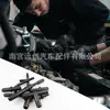 La caja de 113 piezas de hebillas es adecuada para 12 tamaños de accesorios combinados para conectores de manguera de pulverización de agua para aspiradoras de coche