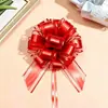 Transfronterizo 50# grande mate metálico tridimensional flor de bola decoración de coche de boda regalos de vacaciones de Navidad cinta de flores