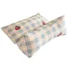 Almohada de trigo sarraceno, almohada triangular para uso doméstico, almohada cervical desmontable para dormir, combinación de tela gruesa y trigo sarraceno, almohada integrada de trigo sarraceno