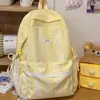 Mochila Casual de Cuadros Corrugados Estilo Nuevo para Niñas, Adecuada para Estudiantes de Secundaria, Preparatoria y Universidad, para la Clase y el Uso de Computadora