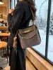 Bolso Cubo Vintage Mate Transfronterizo con un Toque de Lujo, Bolso de Mano de Nicho, Bolso Tote de Moda para Mujer para el Trabajo, Bolso de Mano Pequeño