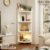 Estante de Esquina para Pared de Madera Maciza Rinconcito Pequeño Gabinete Triangular Madera de Pino Borde Esquina Gabinete de Almacenamiento ZTY158