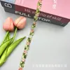 Nova Renda Gradiente Bordada Solúvel em Água Flor Colorida Acessórios de Roupa Corrente de Clavícula Grampo de Cabelo Sapatos e Chapéus Acessórios de Joias