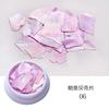Fábrica direta nail art shell peças japonesas multicoloridas quebradas unha patch joias decorativas peças de conchas naturais