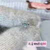 Tornillo de hueso de oreja con lazo lindo tapón para el oído ins diseño de nicho tornillo de hueso de oreja dulce lindo pequeño femenino