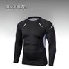 Ropa Deportiva de Fitness de Alta Elasticidad con Serigrafía de Ciencia Ficción Transfronteriza para Hombre, Ajustada de Secado Rápido para Baloncesto, Running, Manga Larga y Corta con Estampado
