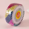 Venta directa del fabricante: Alfileres de Posicionamiento Perlados de Colores, Alfileres de Cabeza Grande para Decoración de Ramilletes, Alfileres Perlados Pequeños con Forma de Flor