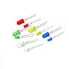 Adequado para Lâmpadas de Diodo Emissor de Luz LED de 3mm 5mm F3 F5 Vermelho Verde Amarelo Azul Branco Lâmpada Experimental de Conexão Direta