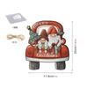 MZ636-647 transfronteiriço tridimensional Natal velho boneco de neve pingente de madeira festa de feriado decoração de varanda pendurado