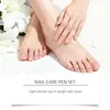 Solução para Cuidado das Unhas Laniska, Cuidado Suave para Mãos e Pés, Solução Suave para Limpeza das Unhas, Solução para Cuidado das Unhas com Brilho Natural