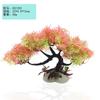 Tanque de Peces Paisaje Planta Acuario Simulación Hierba Acuática Decoración Hierba Acuática Falsa Decoración Tanque de Peces Pino de Bienvenida Hierba Acuática Árboles Pequeños Hierba
