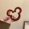 Pinza Minimalista Hueca de Garra de Mickey para Mujer 2025 Nuevo Pinza Tiburón de Gama Alta Pasador para Recogido en la Parte Trasera de la Cabeza Accesorio para el Cabello