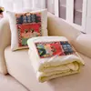 Almofada e Cobertor Criativos de Uso Duplo para o Dia da Juventude em 4 de Maio, Almofada e Almofada Personalizadas Dois-em-Um para Veículos com Ar Condicionado