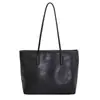 Moda 2025 Principios de Otoño Bolso Versátil de Moda Simple Exquisito Bolso Tote de Color Sólido Bolso de Hombro