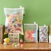 Bolsa de Armazenamento para Puzzles Brinquedos Blocos de Montar Lego Bolsa de Armazenamento de Classificação Especial Bolsa Mágica Rede Bolsa de Rede Transparente com Zíper Pequena