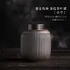 Estante de exhibición antiguo chino modelo de casa de sala de té gabinete de té adornos tetera de té tarro sellado de cerámica tetera de barro cocido juego de té
