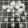 Natal TNT Flocos de Neve Falsos Flocos de Neve Artificiais Decorações de Árvore de Natal Acessórios de Natal Artesanais DIY Flocos de Neve de Feltro