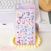 Pegatinas de Durazno Creativas de Dibujos Animados que Brillan en la Oscuridad para Aliviar el Estrés para Cuadernos Infantiles, Lindas Pegatinas de Papelería 3D para Estudiantes de Primaria, Venta al por Mayor