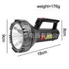 Nuevo reflector LED para acampar, multifunción, recargable por USB, iluminación de emergencia para acampar, linterna portátil, venta al por mayor