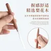 Palito Misturador de Madeira Natural para Gel de Esmalte, Mistura de Géis, Ultrafino e Flexível com Cabo de Madeira Natural