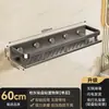 Estante multifuncional con ventosa para uso doméstico, solución de almacenamiento sin taladro y sin dejar rastro para baño y lavabo