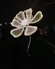 Luces Dinámicas Luminosas de Flor de Peonía LED Luces Decorativas para Césped y Jardín al Aire Libre Luces de Paisaje con Inserción en el Suelo Luces de Flor