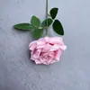 Rosa Única Flor Artificial Rosa Diamante Salão de Casamento Arranjo de Flores Decoração de Interiores de Casa Layout de Shopping Center Flor Artificial