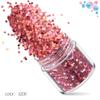 Polvo de glitter polvo de glitter joyería para uñas lentejuelas traje degradado láser Esmalte de uñas pegamento maquillaje epoxi delgado