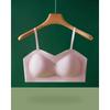 Nueva ropa interior sin tirantes y anticaída para mujer, fina, antiflacidez, de tubo, antideslizante, push-up, pecho grande, pequeña, sin rastro, texto invisible.
