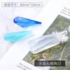 Molde de piedra de cristal DIY, molde de joyería de epoxi de cristal, molde de silicona con superficie de diamante, molde colgante hecho a mano