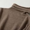 Outono e Inverno gola rolê pullover camisola de caxemira feminina 100% cashmere tricô interior vestir cor sólida all-combinando novo suéter de caxemira