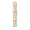 Régua Magnética Flexível Macia Cartoon Criativa Multifuncional com Formato Especial, Régua Fofa Dobrável de 15cm para Estudantes, Material Escolar para Crianças