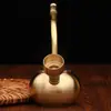 Cabaça de Latão Hisha Pot Duas Utilidades Portátil Essencial Masculino Filtro Cachimbo de Cigarro Filtro de Bocal de Cigarro