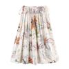 Aliexpress Transfronterizo Ropa Europea y Americana al por Mayor 2025 Principios de Primavera Nueva Falda Midi Estampada