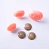 Nariz de cerdo transfronteriza DIY nariz de cerdo ovalada nariz rosa juguete de plástico accesorios de ojos de felpa