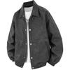 Chaqueta de piel sintética de primavera para hombre, marca de moda.