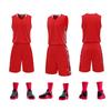 Camiseta de baloncesto de secado rápido para estudiantes, venta al por mayor, uniforme de baloncesto para adultos, traje de baloncesto para niños transfronterizos, estampado de verano para hombres y mujeres