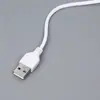 Cable de carga USB de ocho colas USB8 cola tubo de cobre 1 metro para linterna de 5v cortapelos afeitadora cable de alimentación
