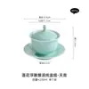 Olla de Cerámica Lotus de Fábrica para Sopa y Estofado para Una Persona Olla para Estofado con Tapa Olla para Cocer al Vapor Sopa Vajilla de Hotel Olla para Sopa Estofado