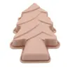 Moldes de Silicona Navideños en Stock, Moldes de Pudín Mousse de Grado Alimenticio, Moldes para Pastel de Árbol de Navidad, Herramientas de Repostería al por Mayor