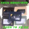 Porta-Cartões de Primeira Camada de Fim Médio a Alto Padrão Coreano e Japonês em Estoque Estojo para Cartões com Design Livre Porta-Documentos de Couro Genuíno Masculino Amostra de Couro PU Nome
