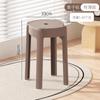 Banquito Pequeño Doméstico de Plástico Banquito Bajo Apilable Engrosado Baño Mesa de Centro Silla para Sala de Estar Silla para Niños Banquito Redondo Pequeño de Plástico