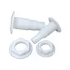 Salida de Drenaje de Sentina Blanca de 3/4", 1-1/8" / Salida de Drenaje Marino / Salida de Plástico ABS/Pom para Yates